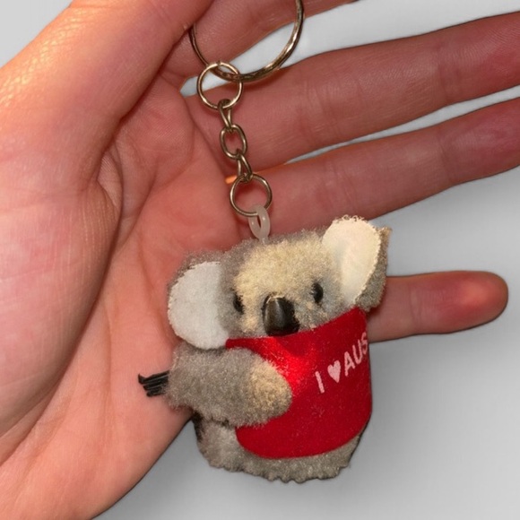 🐨 “I 🖤 Australia” Koala Keychain - Picture 1 of 4